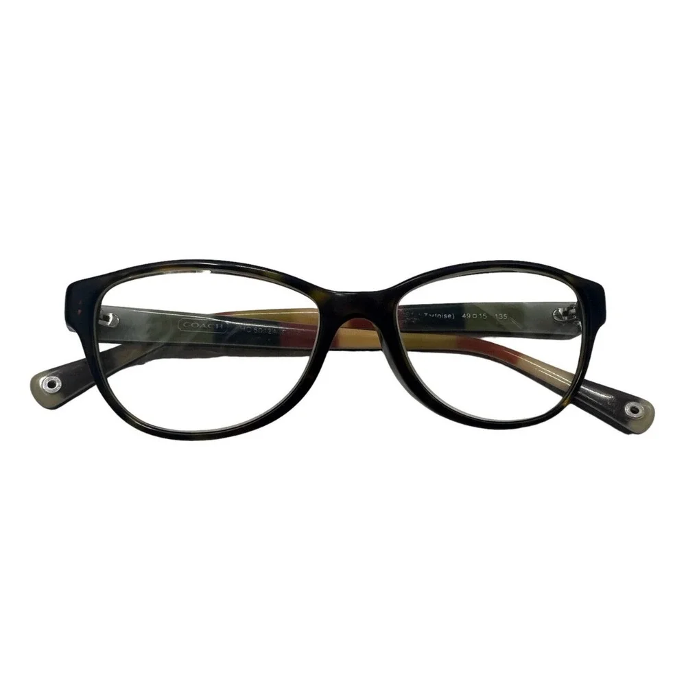 Coach Tortoiseshell Optical Glasses - Brown/Black